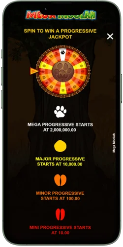 Mega Moolah Jackports