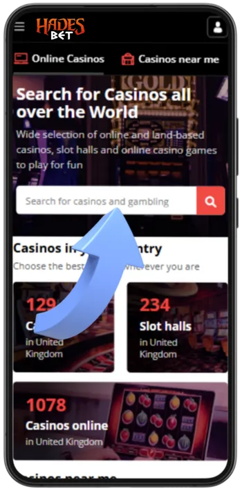 Mega Moolah step 1: open an online casino